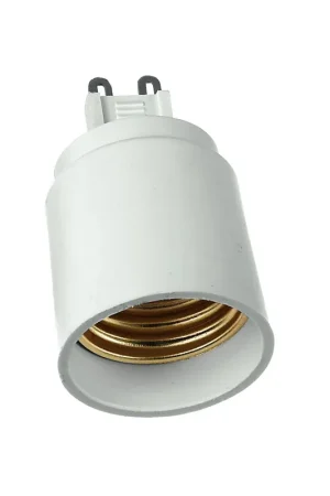 Compra Adesso AdattatoreG9-E27Riduttore per lampade da G9 a E27