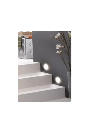 Nuovo Arrivo Faretto Incasso Scomparsa Segnapassi Gesso Verniciabile Tondo GU10 mini