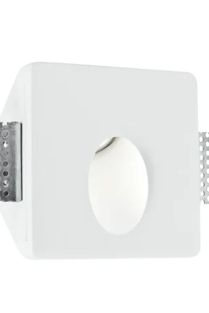Ultime Pezzi Faretto a Incasso Parete Scomparsa Gesso Verniciabile GU10 mini