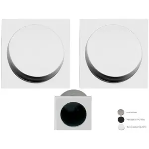 Maniglia incasso FIMET modello 3667C per serramento con foro cieco e ditale trascinamento in acciaio inox nero opaco Compra Oggi Stesso