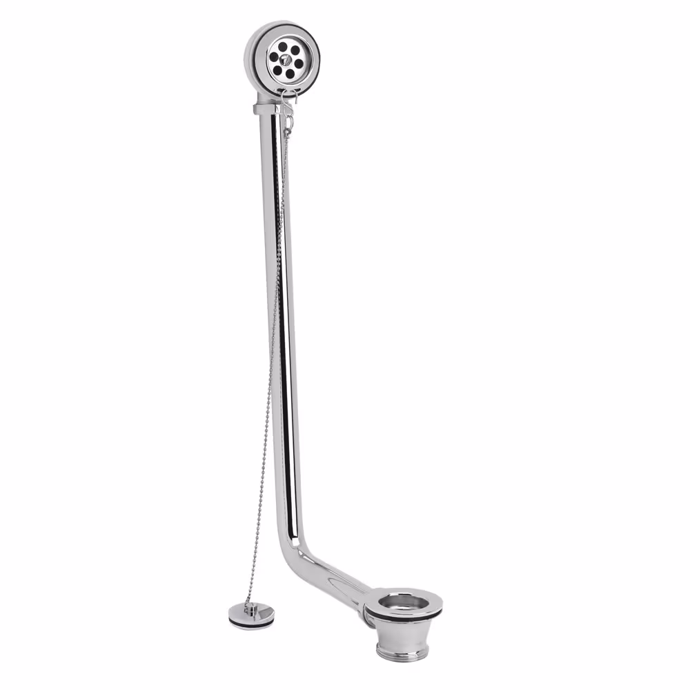 Offerta Limitata Kit Tradizionale per Vasca Freestanding Completo di Colonna di Scarico a Vista - Elizabeth