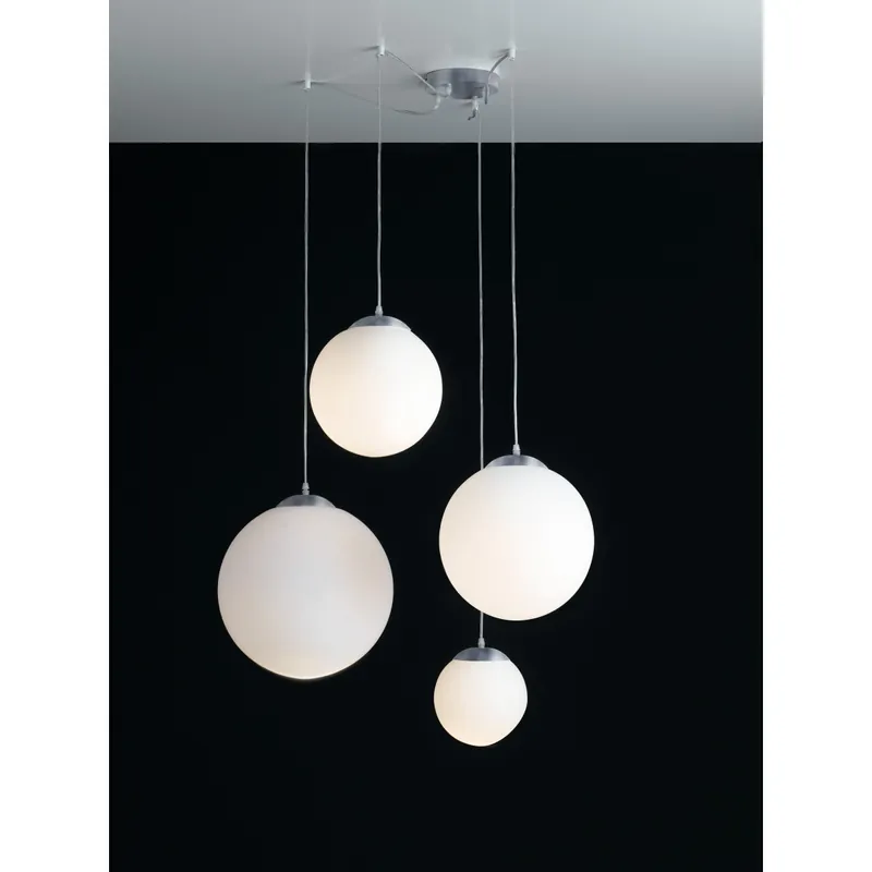 Lampada a 4 sospensioni 60W 4xE27 bianca TOWN Più Venduto