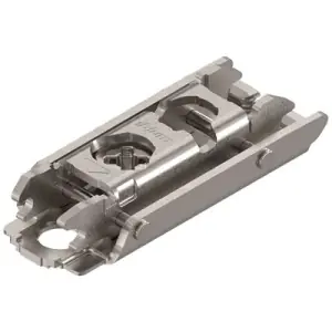 Offerta Speciale Clip piastrina BLUM modello 175H di premontaggio, diritta (20/32 mm), 0 mm, acciaio, eccentrico, nichelato