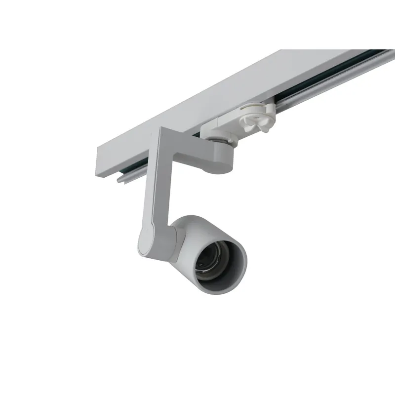 Faretto per binario orientabile di colore bianco 60 watt Prezzo Basso