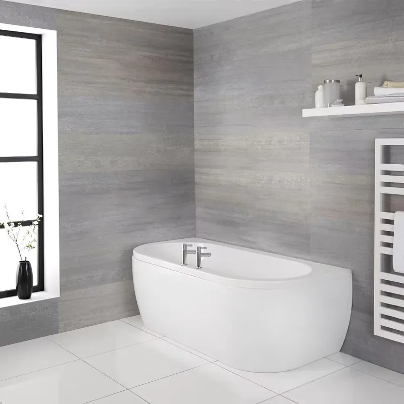 Vasca da Bagno in Acrilico Murale Tradizionale 1700x800mm Offerta Del Giorno