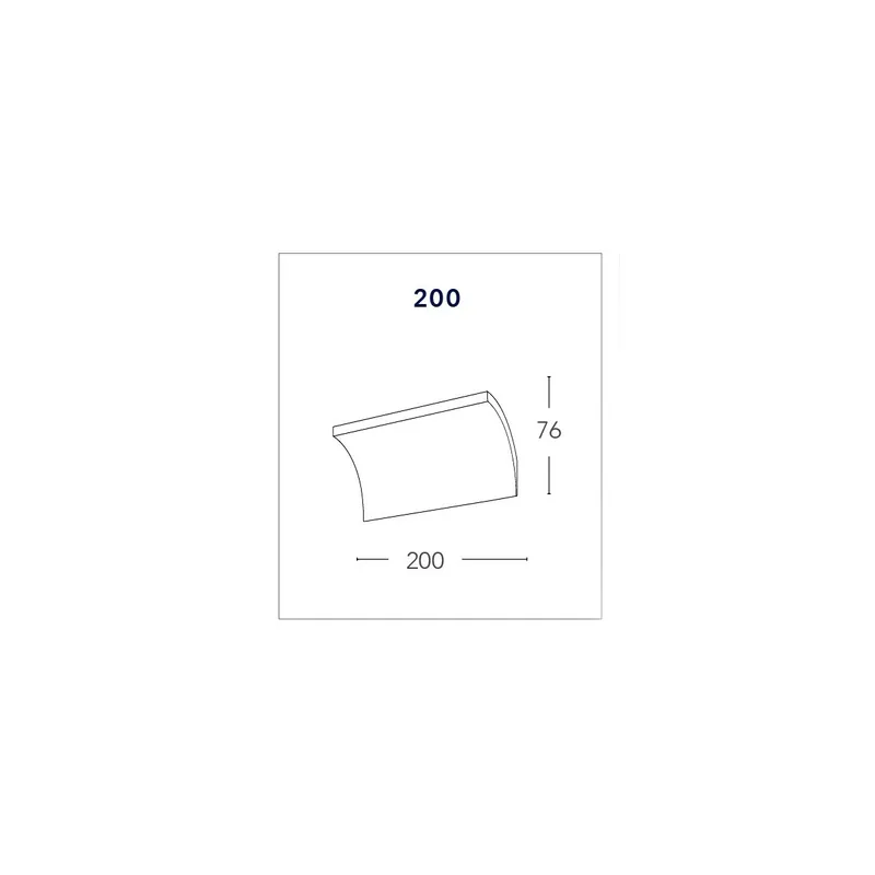 Offerta Lampada da Parete LED Design lineare Adatta per living e corridoio Bianco Opaco 8W