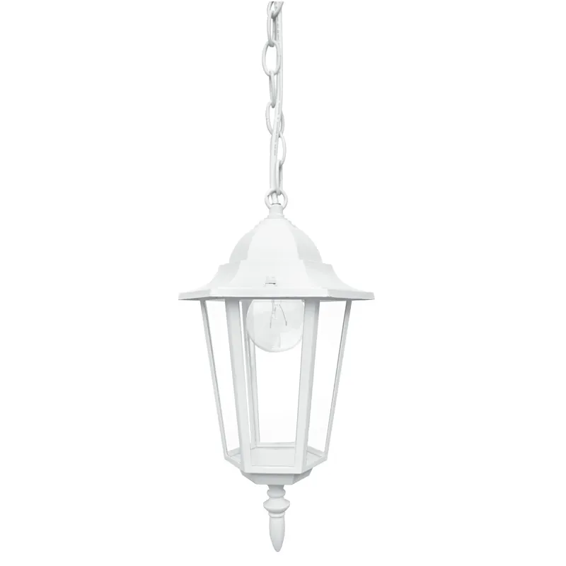 Lampadario a sospensione 60W E27 bianco London Saldi