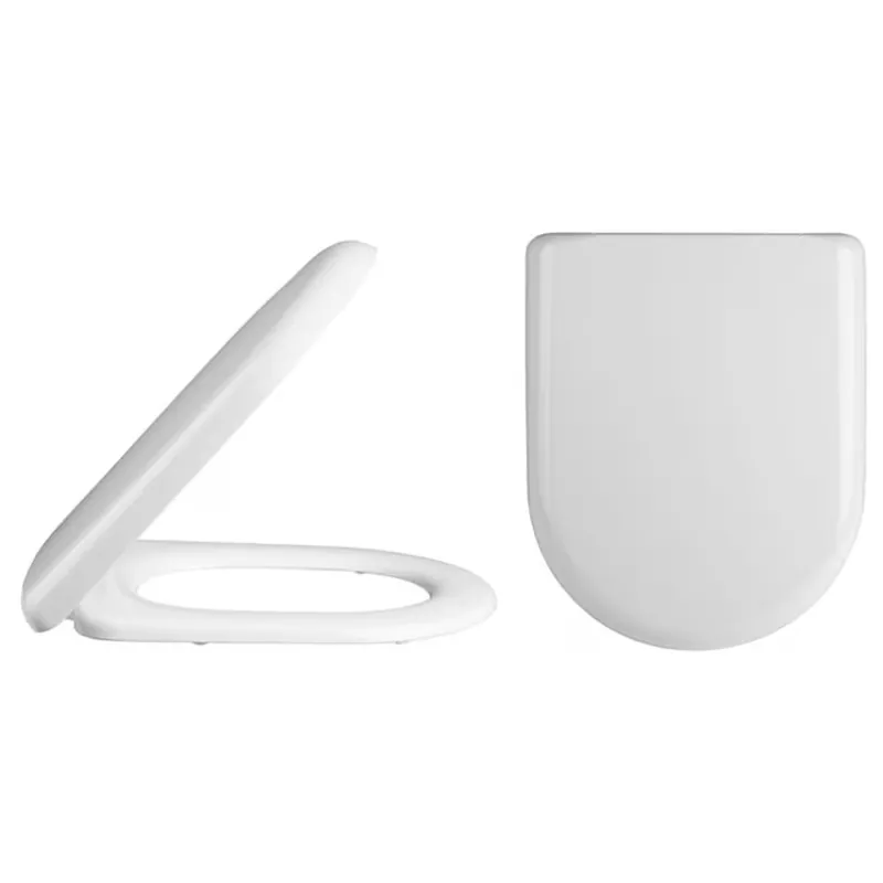 Sedile per Sanitario WC con Fissaggio dall‘Alto a Forma di D - Hudson Reed Spedizione Espresso