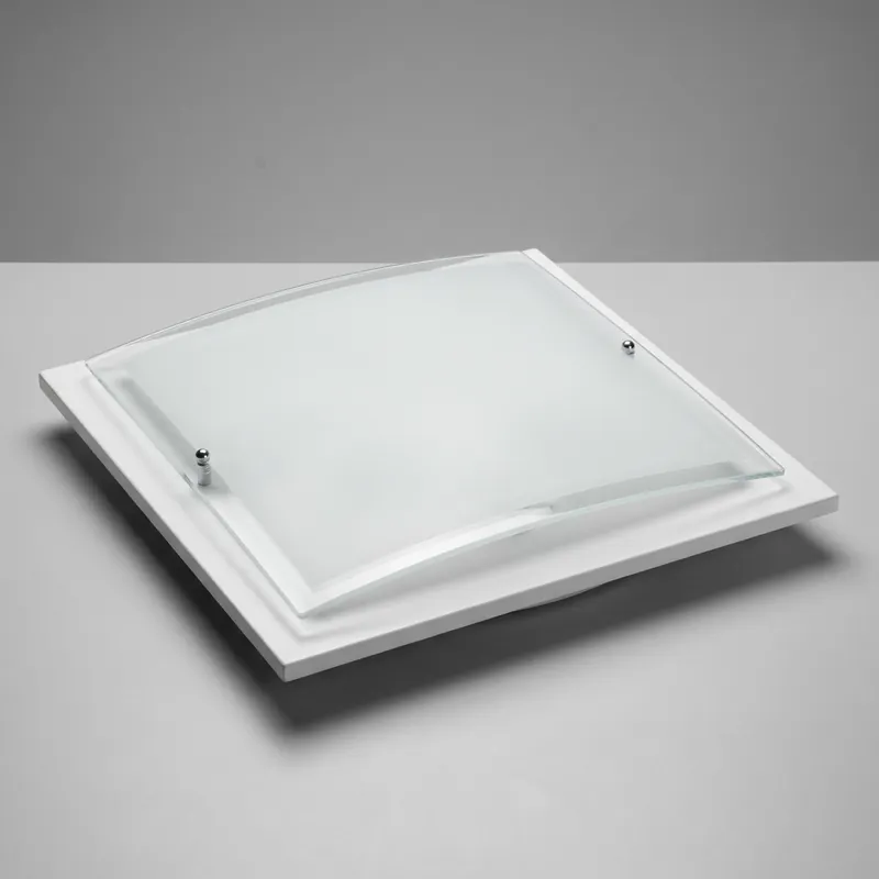Spedizione Espresso Plafoniera moderna Bianca 2xE27 Lampada da soffitto universale Per camere e uffici