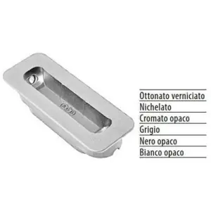 Incontro AGB modello MINIMAL PLUS XT con magnete per porta legno in acciaio finitura nichelato Reso Gratuito