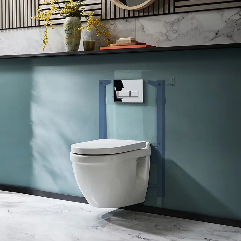 Sanitario WC Sospeso con Telaio Corto - Scelta della Placca di Comando - Belstone Prezzo Ridotto