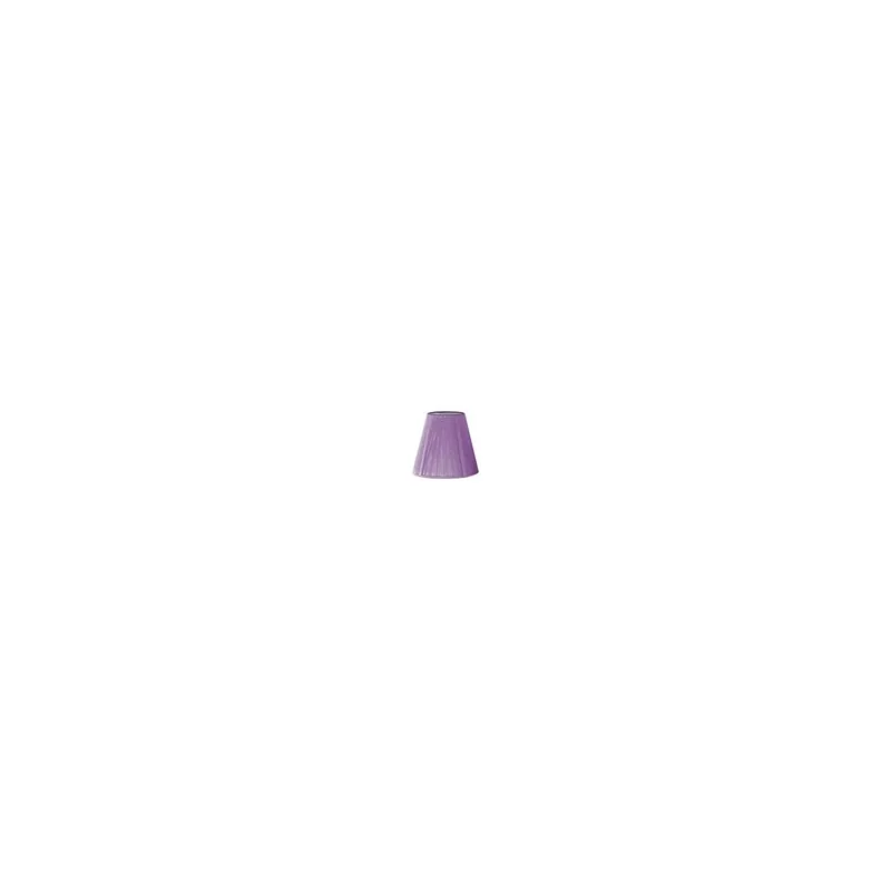 Paralume Sinfonia Tessuto Viola 14x15 cm E14 Novità