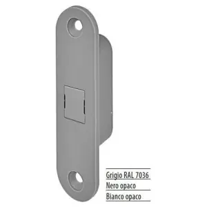 Non Perdere Incontro AGB modello EASY-TOUCH telaio in legno per porta in acciaio finitura grigio RAL7036