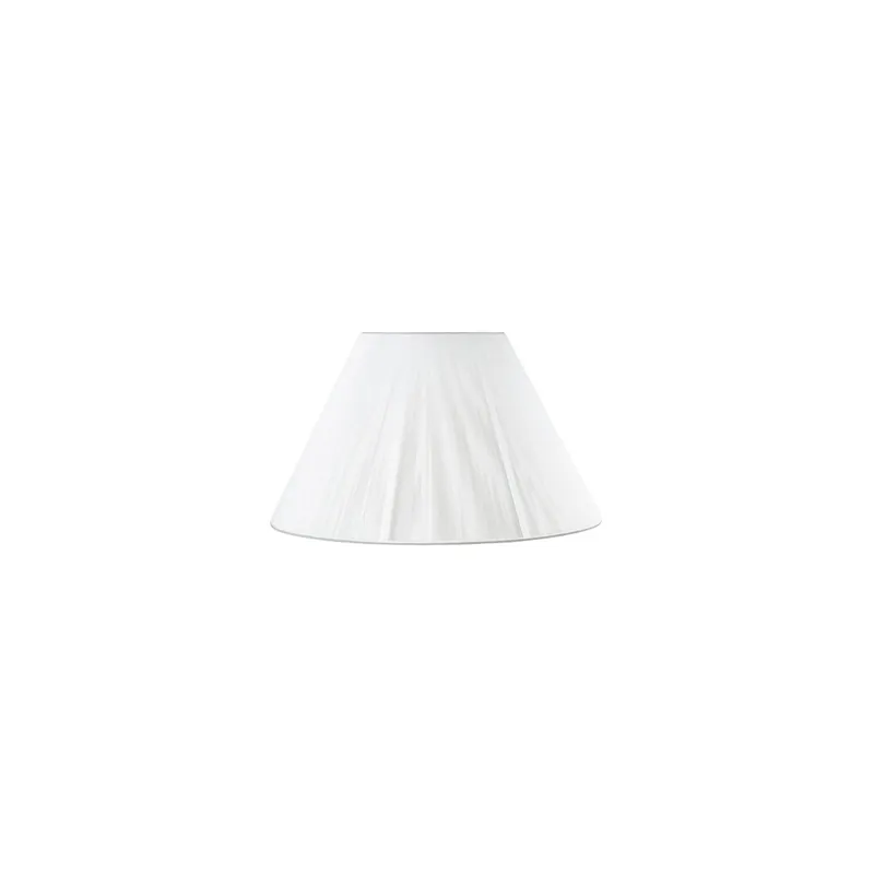 Pagamento Sicuro Paralume Tessuto Bianco 35x20 cm E27