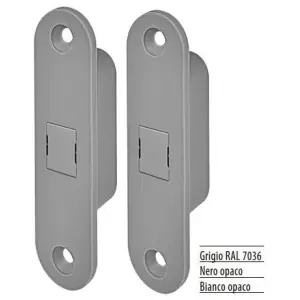 Prezzo Di Fabbrica Kit AGB modello EASY TOUCH per porta legno in plastica finitura nero