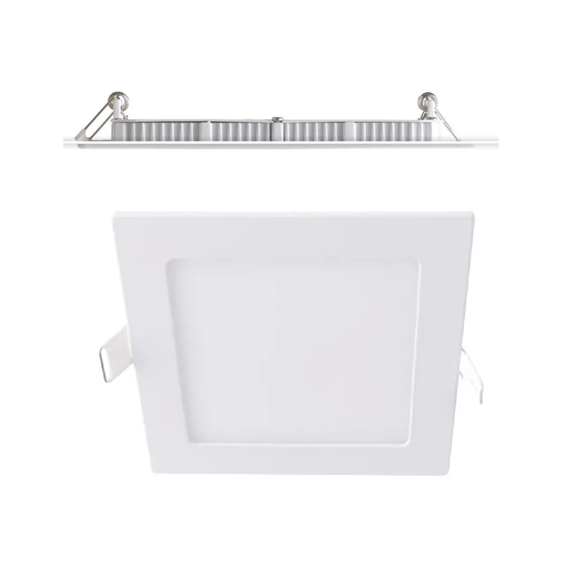 Soddisfatti O Rimborsati Faretto Bianco Opaco Quadrato Alluminio Incasso Controsoffittatura Led 8 watt Luce Fredda
