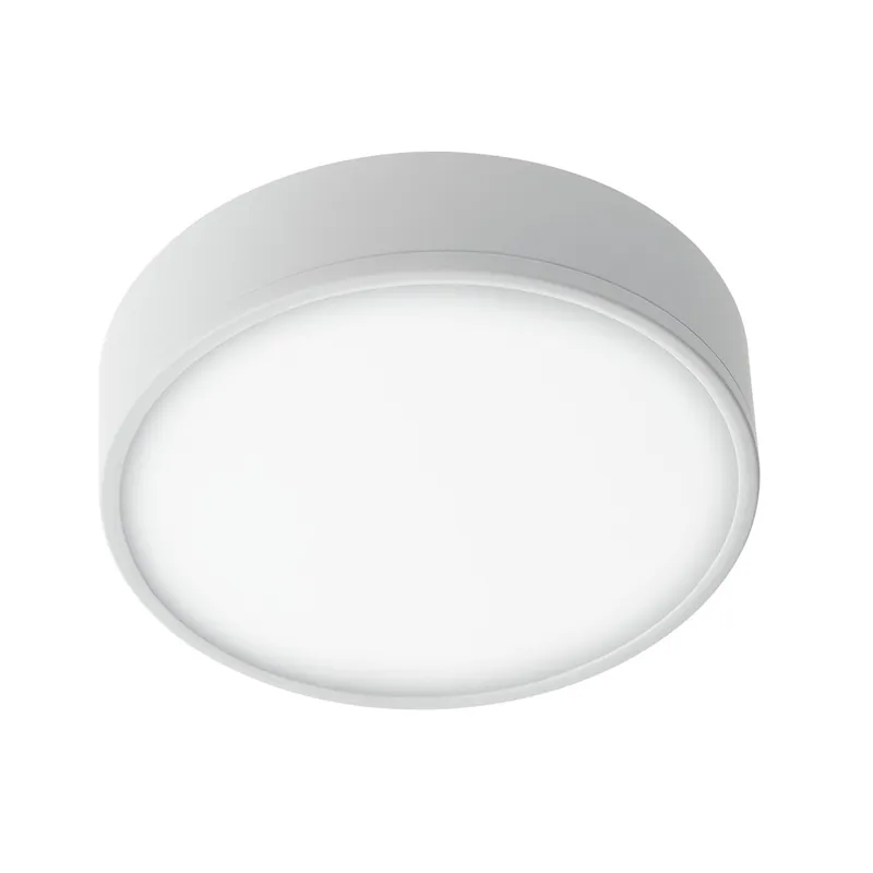 Promo Stagionale Plafoniera Bianco Goffrato Alluminio Tondo Cartongesso Led 36 watt Luce Naturale