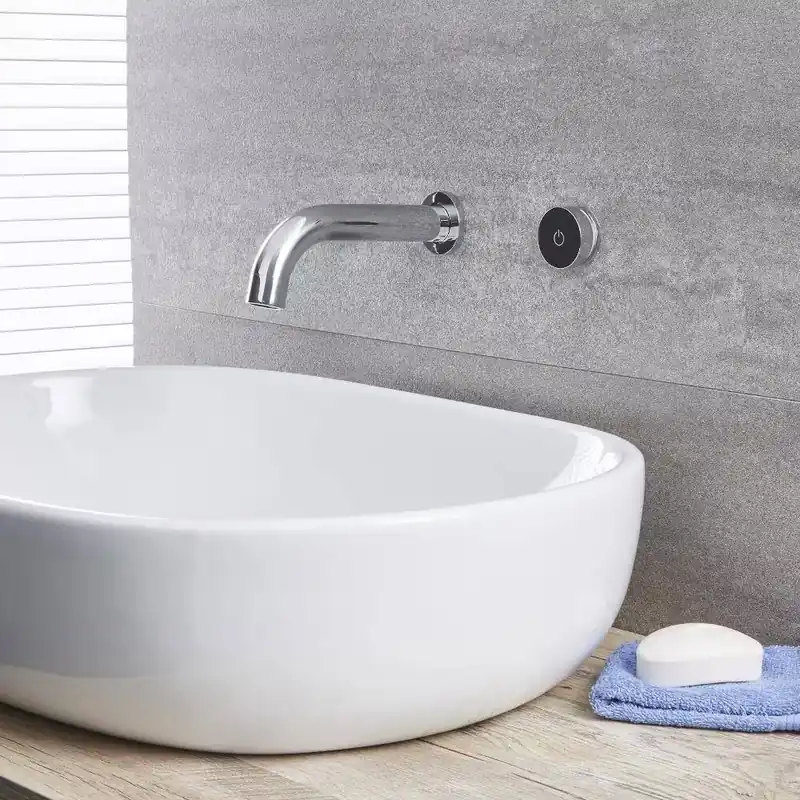Ultima Occasione Erogatore Murale Cromato Per Lavabo Bagno o Vasca Completo di Controllo Digitale - Mirage