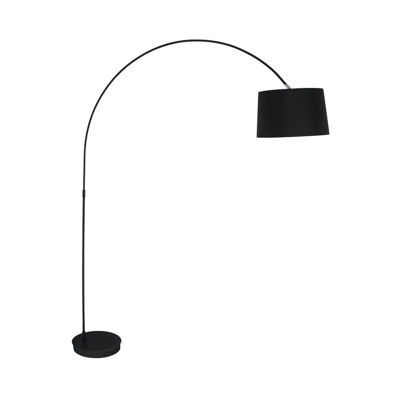 Saldi Lampada da terra Piantana ad Arco nera 60 watt E27