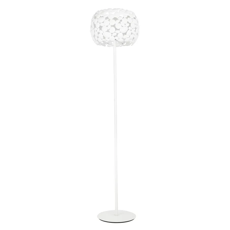 Più Venduto Piantana lampada da terra 60W 3XE27 bianca GRAPE