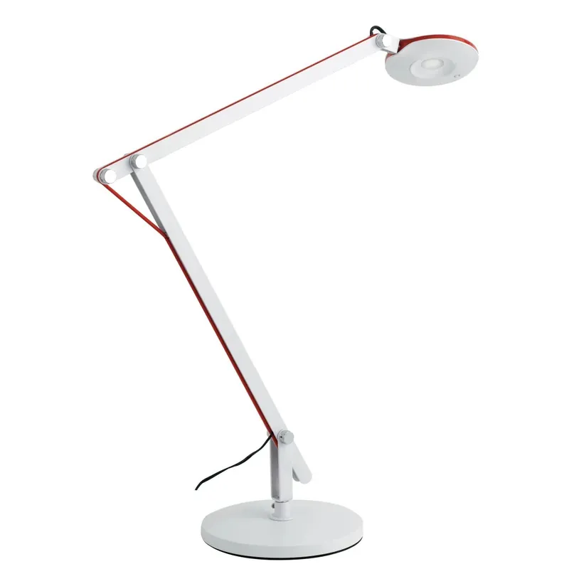 Lampada da Tavolo LED Adatta per uffici o comodini Orientabile Disponibile bianca o grigia 6W Ultima Occasione