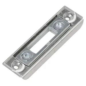 Incontro AGB modello SICURTOP aria 4 asse 13 per puntale per serramento in acciaio finitura nichelato Scelto Dai Clienti