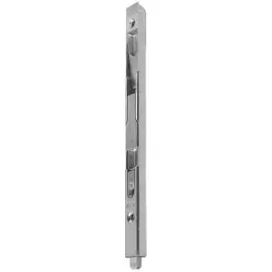 Catenaccio leva AGB modello SICURTOP aria 4 lunghezza 210mm superiore ed inferiore puntale regolabile per serramento in acciaio finitura nichelato Consegna Rapida