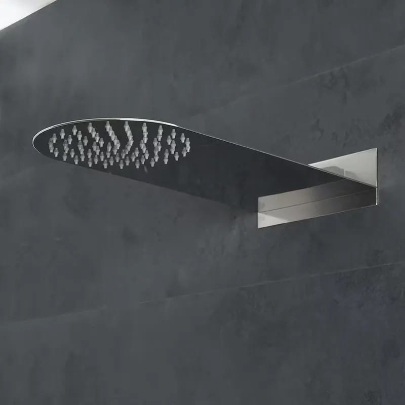 Offerta Del Giorno Soffione Rotondo in Acciaio Inox 200mm x 500mm - Mirage