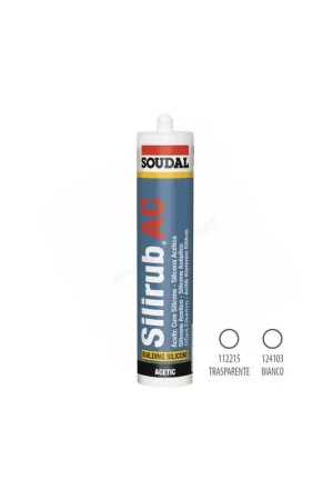 Ultime Pezzi Silirub AC Sigillante Siliconico Acetico Soudal