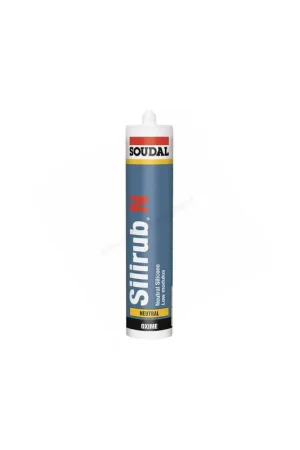 Silirub N Sigillante Siliconico Neutro Soudal Nuovo Arrivo