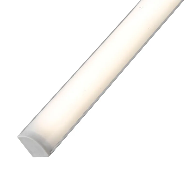 Barra led sotto pensile UNIX angolare in alluminio cm 120L X 2,2h X 1,6P bianco con diffusore in policarbonato riflettente Occasione