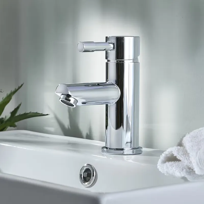 Nuova Collezione Rubinetto Miscelatore per Lavabo Monoforo - Cromato - Como