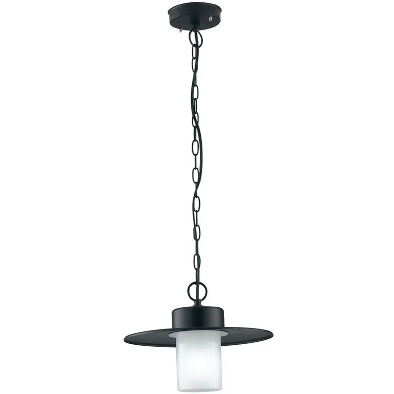 Miglior Prezzo Lampadario a sospensione 60W E27 nera Saxon
