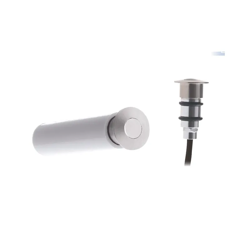 Offerta Limitata Led segnapassi da incasso tondi a pavimento o parete BARRET in alluminio finitura nickel 3000K