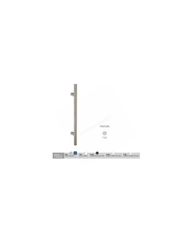 Arizona Art.800.20 Maniglione Diritto Inox Fimet Soddisfatti O Rimborsati