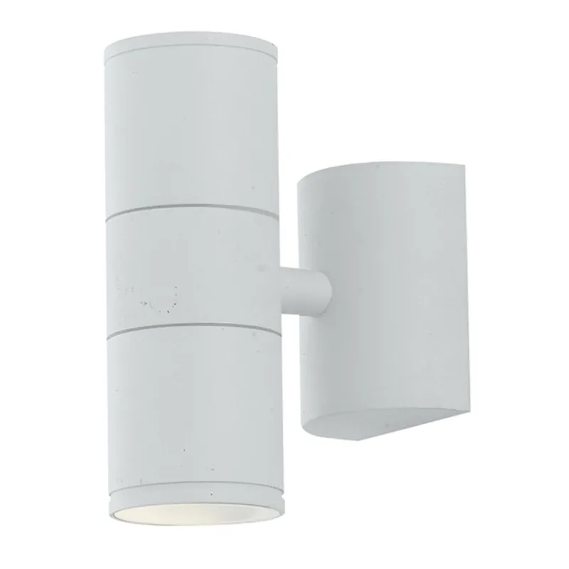 Applique da parete per esterno 2x35w GU10 a doppia emissione bianca Gazza Compra Oggi Stesso