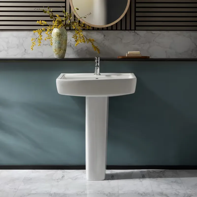 Lavabo Su Colonna 600mm Monoforo - Sandford Vendita Finale