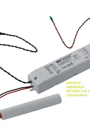 A Buon Prezzo Driver alimentatore di emergenza 6-60V 400-40 mA batteria 3,6V 3,0Ah Ni-Cd/Ni_MH