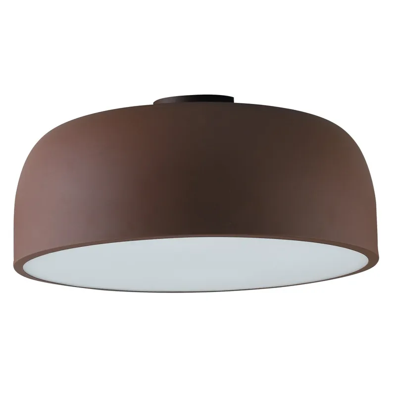 Plafoniera Lampada da soffitto BISTROT design moderno colore bronzo / bianco 3x E27 Occasione Imperdibile