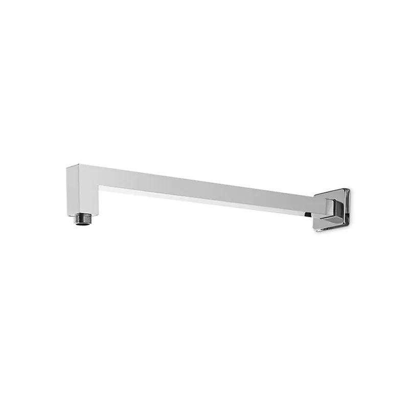 Must-Have Braccio doccia quadro ad incasso in ottone cromato, attacco 1/2 m