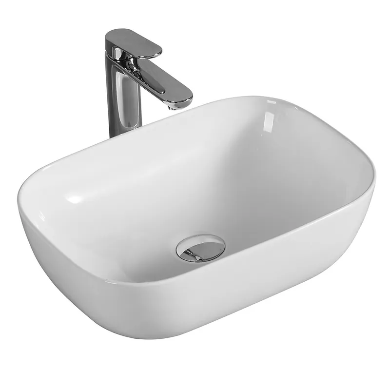 Super Prezzo Lavandino bianco da appoggio 50x38 Carducci