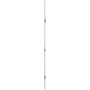 Offerta Limitata Incontro passante AGB modello POSEIDON aria 12 lunghezza 2412mm con catenaccio incorporato destro per serramento in acciaio finitura nichelato