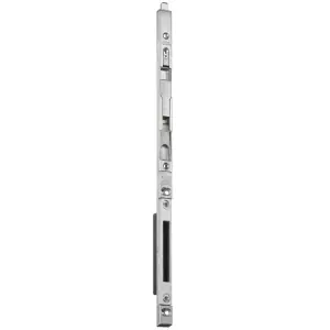 Saldi Catenaccio leva AGB modello SICURTOP aria 12 lunghezza 390mm sinistro inferiore puntale regolabile con incontro Posidon per serramento in acciaio finitura nichelato