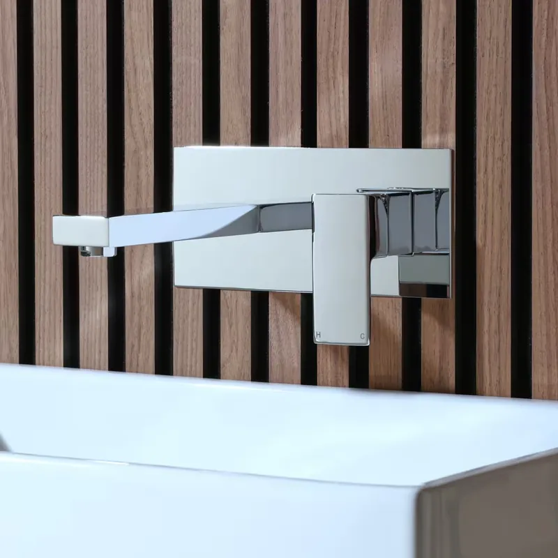 Rubinetto Miscelatore da Parete Per Lavabo - Kubix Spedizione Espresso