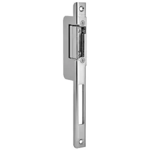 Nuovo Arrivo Incontro AGB modello SICURTOP aria 4 sinistro ala parziale compreso blocchetto elettrico 12V, con memoria apertura e con leva sblocco manuale, per serramento in acciaio finitura nichelato