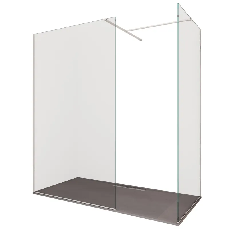 Box doccia due lati con ingresso libero 8mm anticalcare Compra Adesso