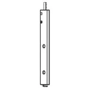 Ultime Pezzi Prolunga SIEGENIA modello K2906 asta leva lunghezza 200 destro per porta in acciaio finitura zincato