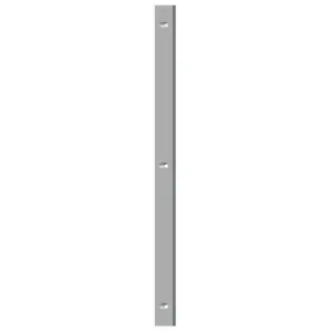 Professionale Profilo SIEGENIA modello K3650 copricava per porta in acciaio finitura zincato