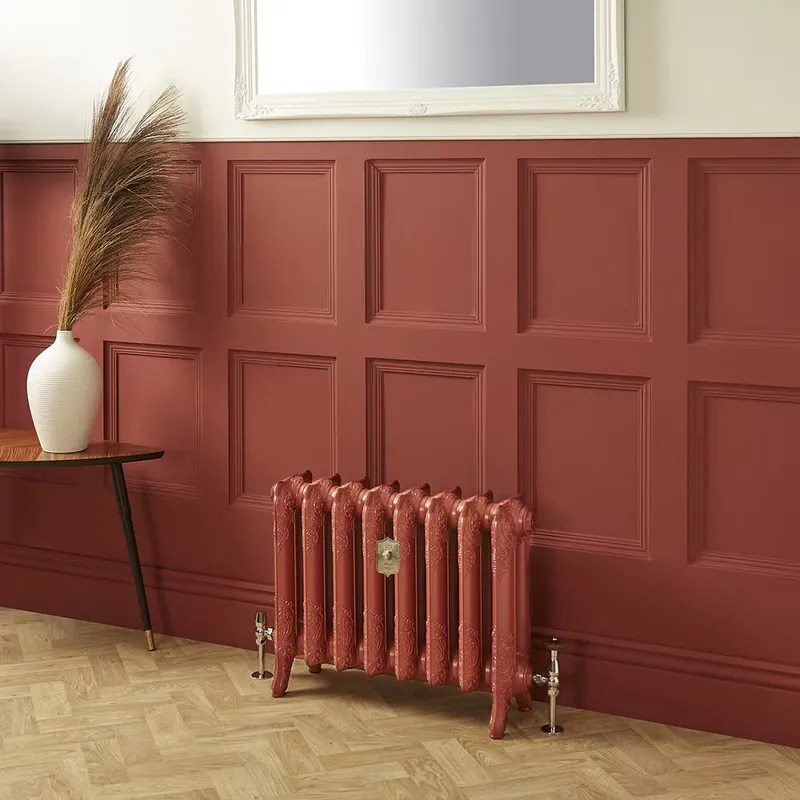 Acquista Ora Radiatore Tradizionale in Ghisa a 2 Colonne - Alto 510mm - Finitura Rosso Mattone Eating Room Red di Farrow & Ball - Charlotte