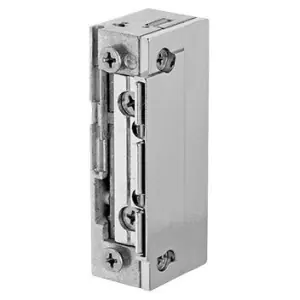 Promozione Esclusiva Blocchetto elettrico AGB simmetrico 12V, antipanico, larghezza 16mm per porta in acciaio finitura nichelato